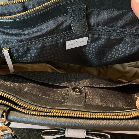 Kate Spade Black and Pink Satchel - Picture 8 of 10